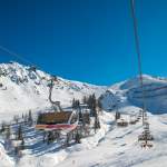 Winterfoto vom wagrainer Grießenkar bei Fahrt mit Top Liner