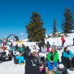 Relax-Longe beim Gipfelstadl - Snowvolleyball Tour Wagrain