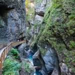 Wanderweg in der Liechtensteinklamm